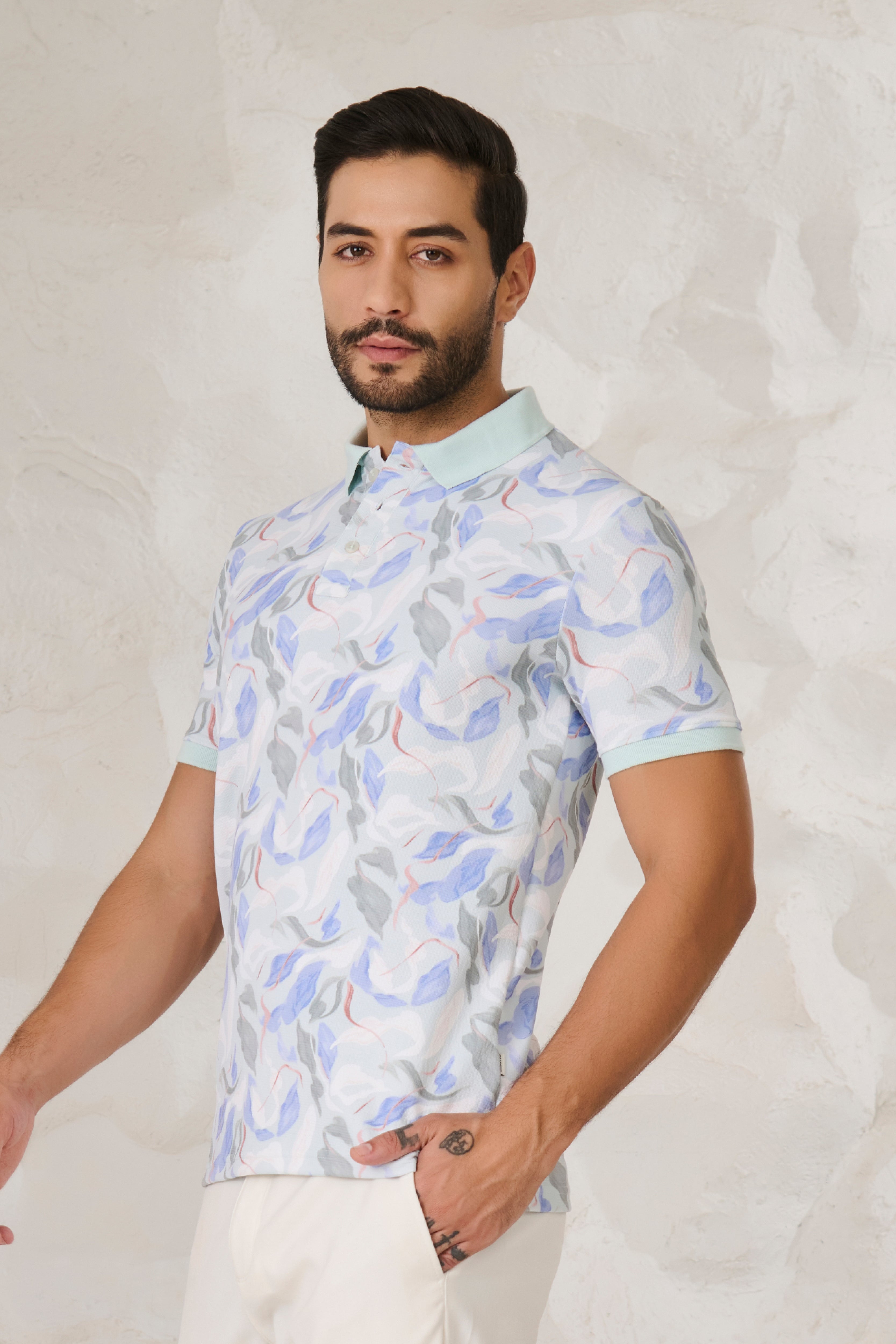 Buy Curly Leaves Polo Online Shopping view 2
