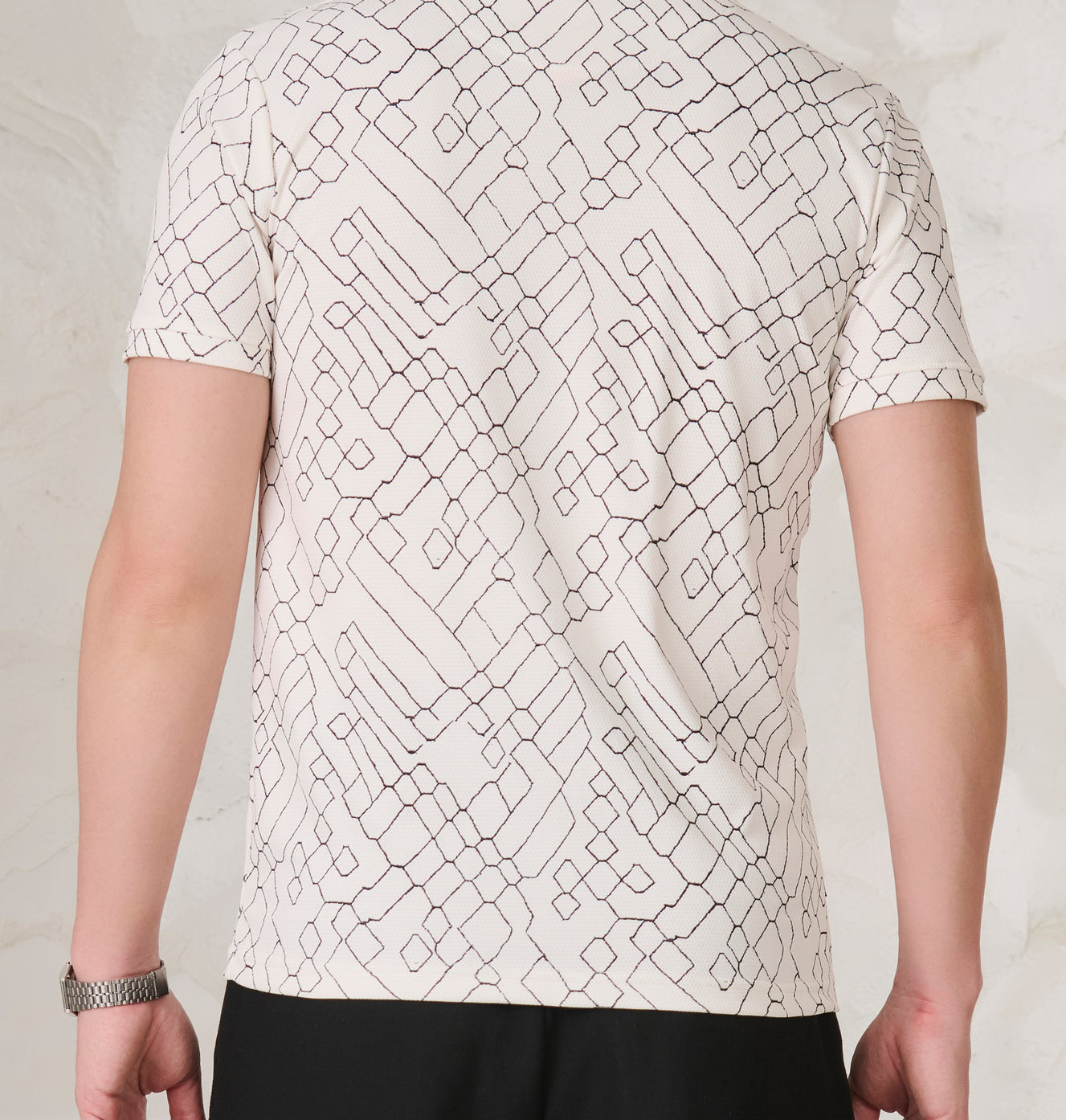 Doodle Cuban T-Shirt - White