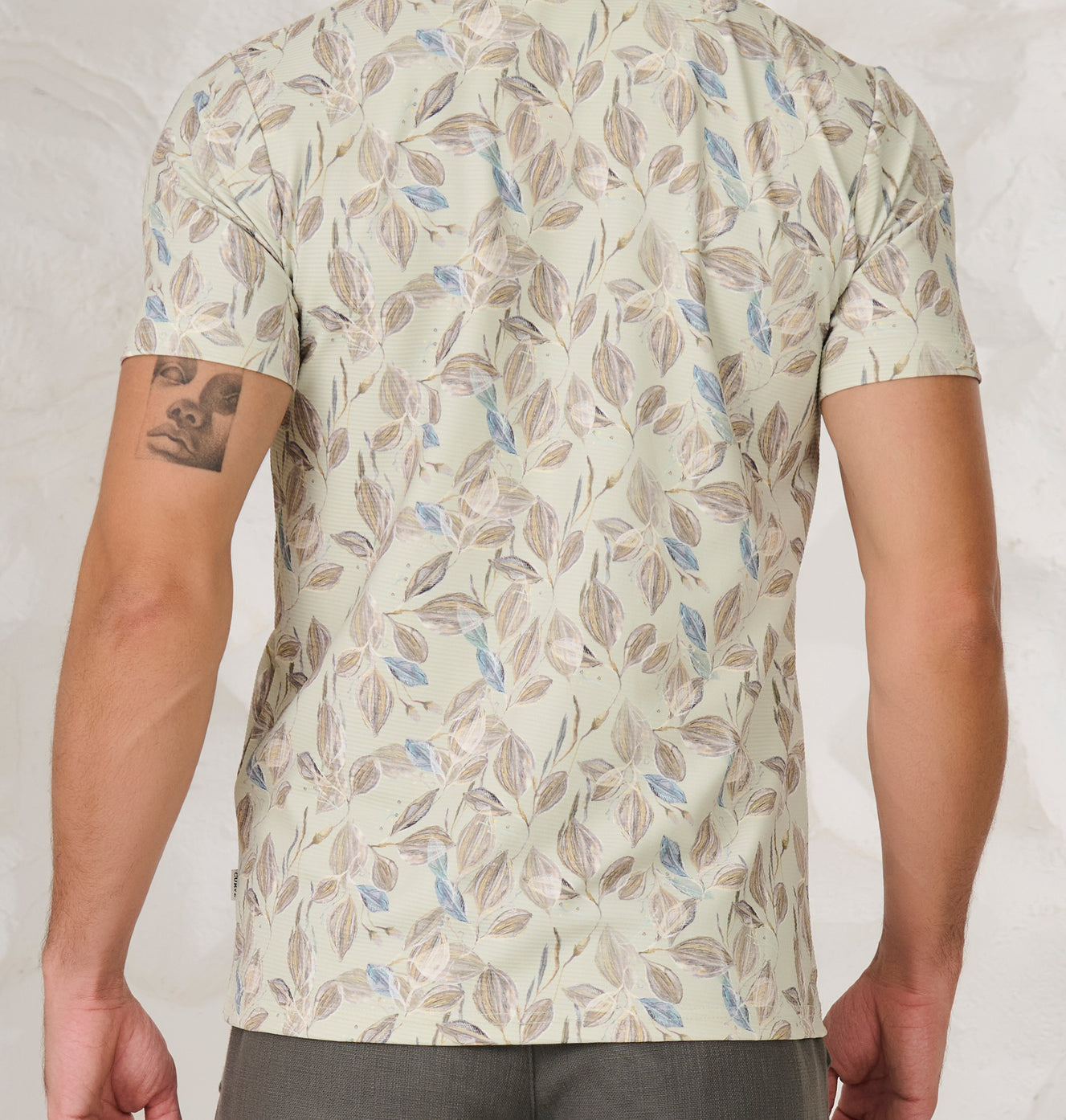 Painted Leaves T-Shirt - Green