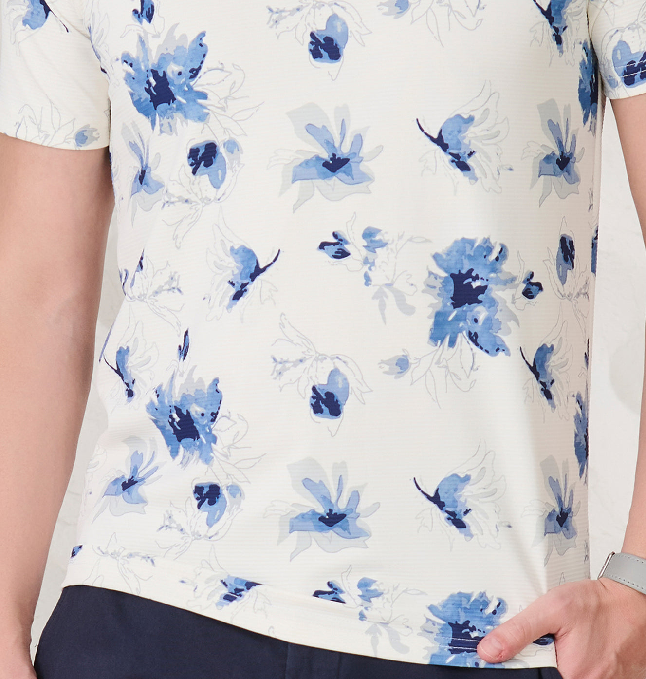 Painted Flowers T-Shirt - White