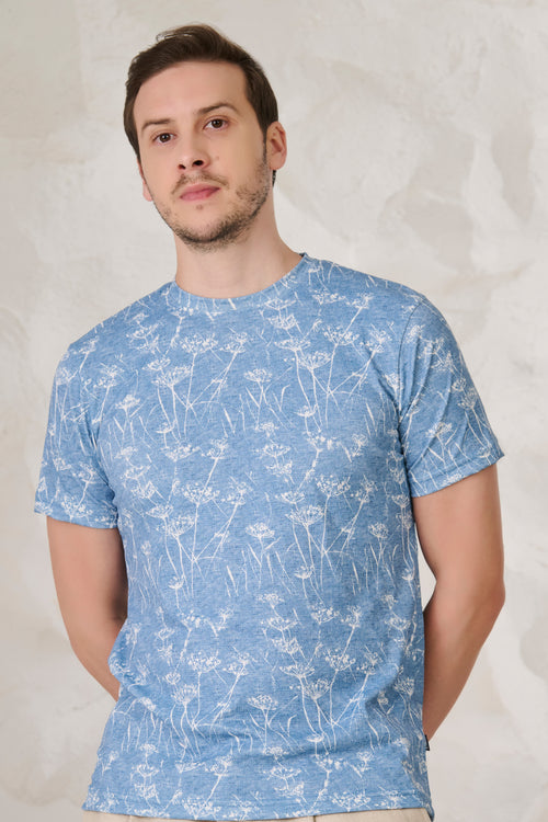 Indigo Wildflowers T-Shirt